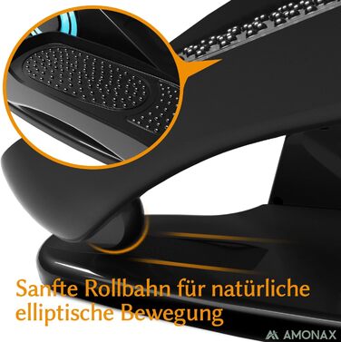 Amonax електричний орбітрек, міні крос-тренажер для ніг, моторизований педальний тренажер для літніх людей, кардіо тренажер під стіл, сидячий велотренажер для дому