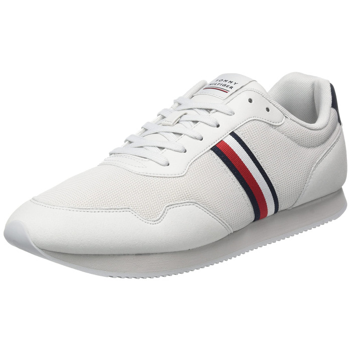 Чоловічі кросівки Tommy Hilfiger FM0FM04504 світло-сірого кольору (Light Cast), розмір 40 EU