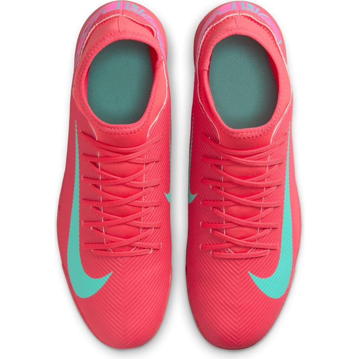Футбольні бутси Nike Mercurial Superfly 10 Club TF Ember Glow Aurora Green (FQ8317) 45.5 EU