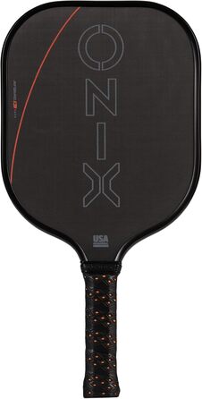 Onix Evoke Premier Pro Raw Carbon Pickleball Paddel Control - Чорний, 14 мм