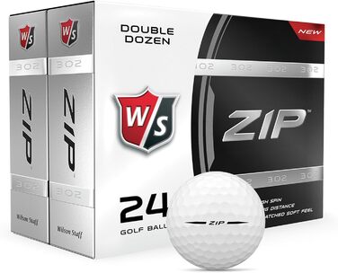 Гольф-м'ячі Wilson Staff Zip, 24 шт, для гольфу