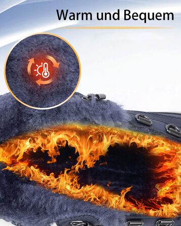 Зимові черевики для жінок, снігоступи, антиковзаючі чоботи, зимові черевики 37-42 EU (41 EU, блакитні)