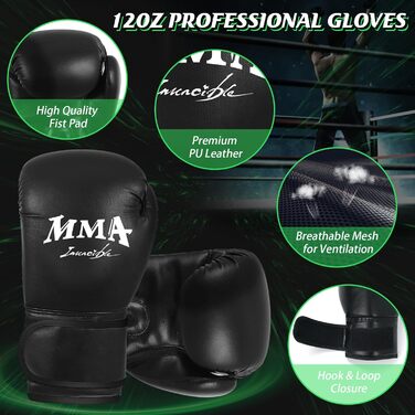 Боксерський мішок на стійці 70'' з рукавичками для дорослих, підлітків та дітей. Ідеально для боксу, кікбоксингу, MMA, муай-тай, таеквондо та фітнесу.