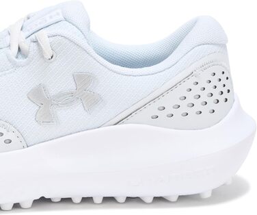 Жіночі гольф-кеди Under Armour Surge, 41 EU, сірий, білий, металевий срібло