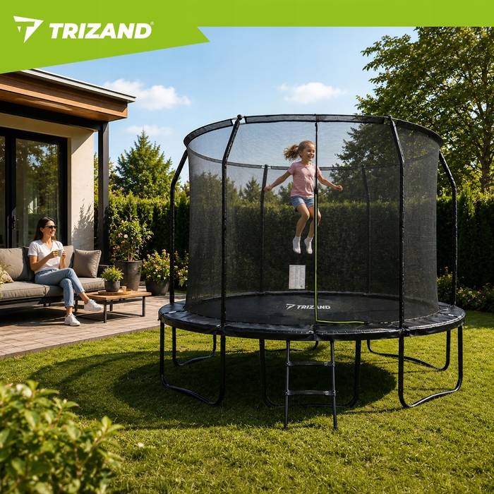 Батут із сіткою Trizand 366 см FT 12 (365-374 см)