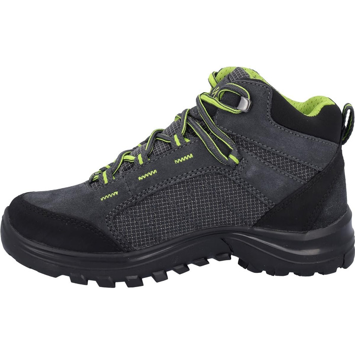 Дитячі трекінгові черевики CMP Thiamat Mid 2.0 Wp (41 EU, Антрацит/Лайм)