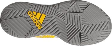 Кросівки баскетбольні adidas Own The Game 2.0 Lightmotion Mid сірі, жовті, чорні (46 2/3 EU)