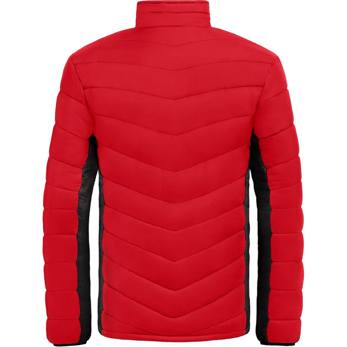 Зимова куртка Nebulus Genius для чоловіків, червоно-чорна