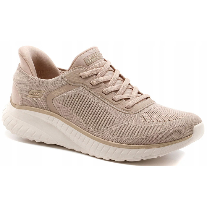 Жіночі кросівки Skechers BOBS Squad Chaos-Current Muse (117497NTGD), бежеві, розмір 39