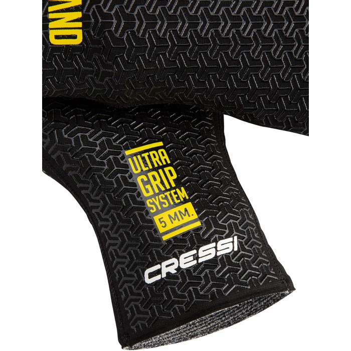 Рукавички для дайвінгу Cressi Jutland 5mm, неопренові, чорні, XL/5, Unisex