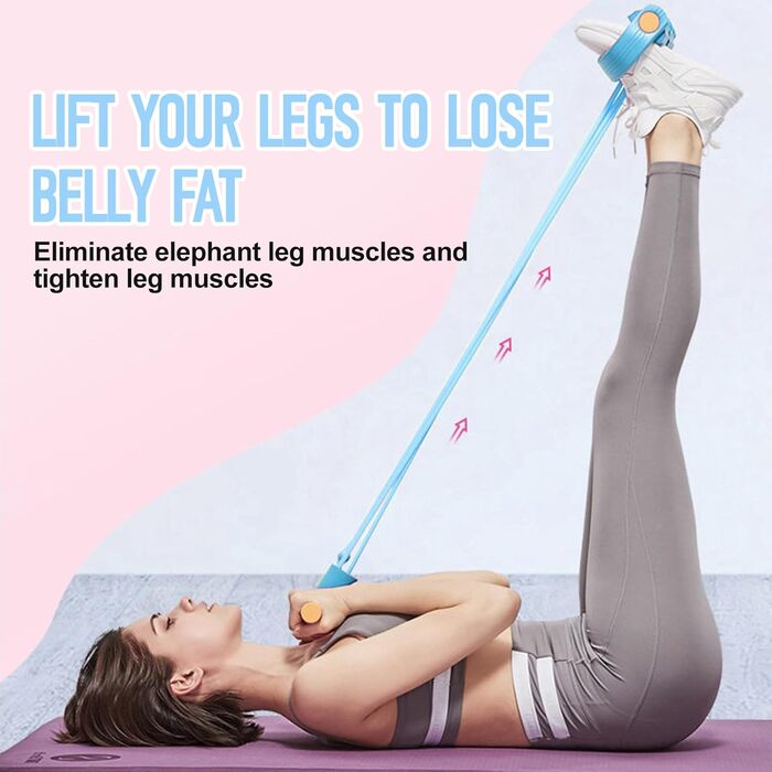 Еластичні фітнес-гумки для тренувань, набір 6 шт. (C)