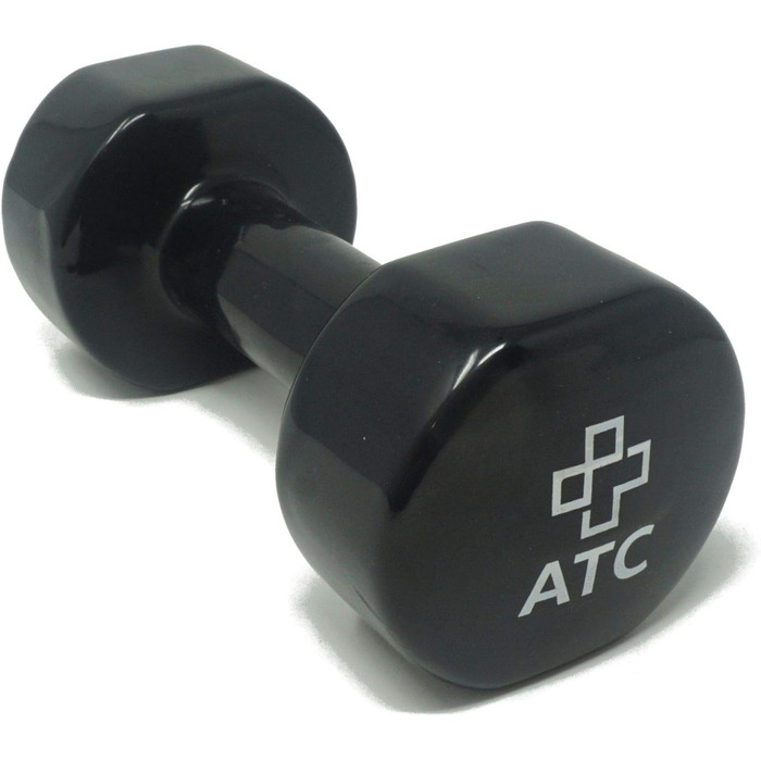 Вінілові гантелі 5 кг (пара) ATC Handels для фітнесу, реабілітації та аеробіки