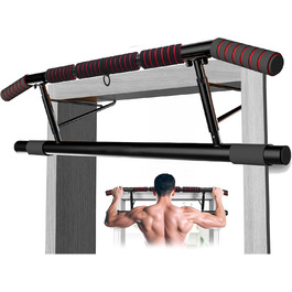 Климівідстібна стержень для дверного отвору RDTOK без шурупів, турнік для дверей з кількома позиціями хвата для універсальних тренувань, складаний турнік ідеально підходить для домашнього спортзалу