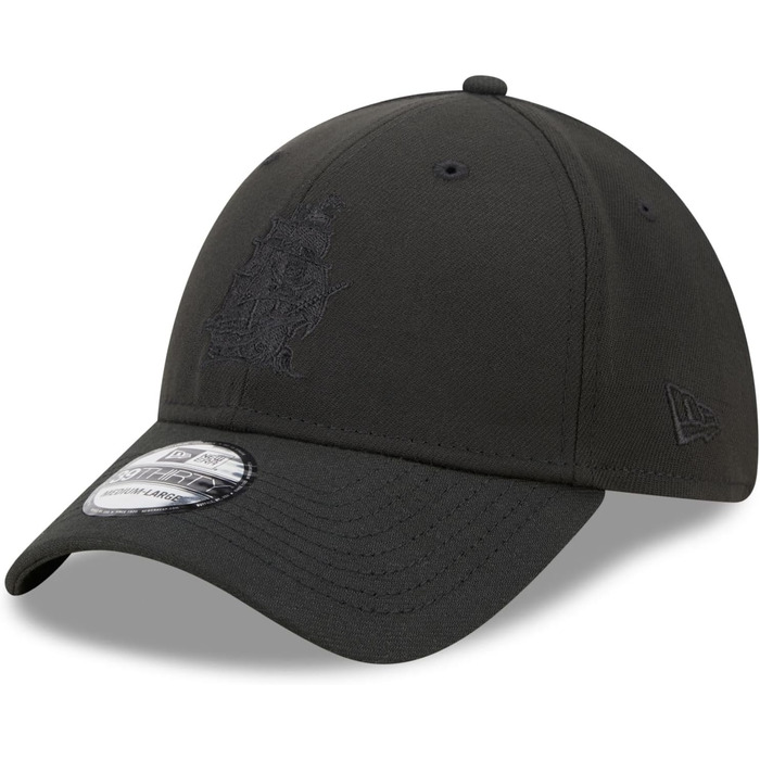 Кепка New Era 39Thirty Stretch-Fit з логотипами NFL, чорна, S-XL