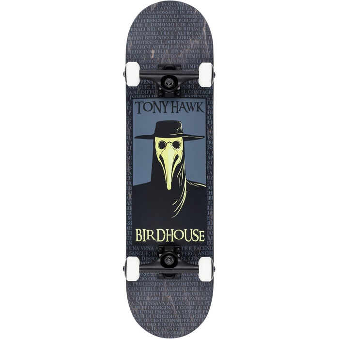 Скейтборд Birdhouse Plague Doctor 8.0' Stage3, чорний, комплект