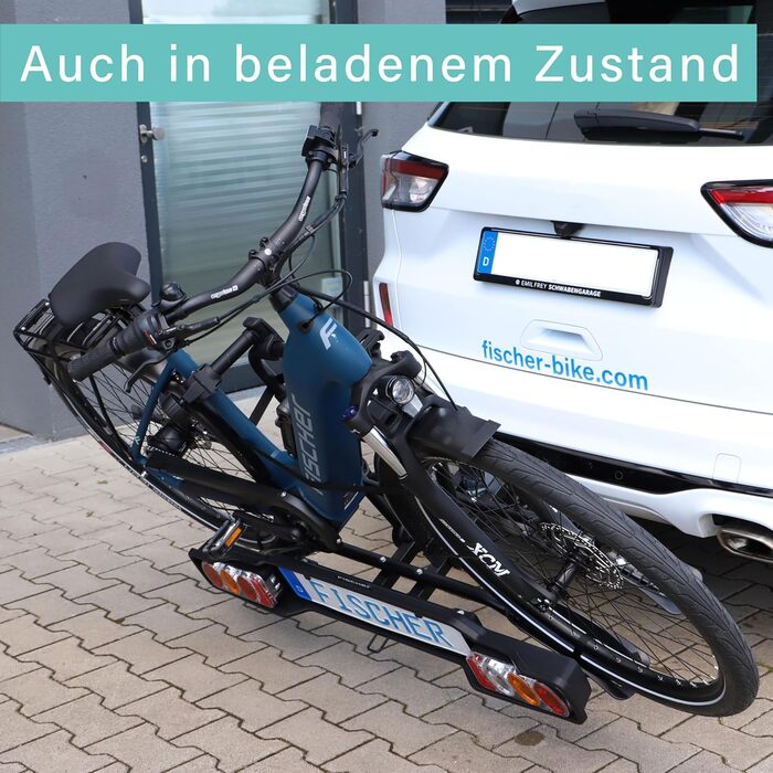 Велосипедний фаркоп FISCHER Proline Evo 2 - фаркоп для велосипедів, тримач для авто, чорний SmartLine