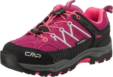 Дитячі низькі трекінгові черевики CMP Rigel Low Shoes WP, 28 EU, Berry Pink Fluo
