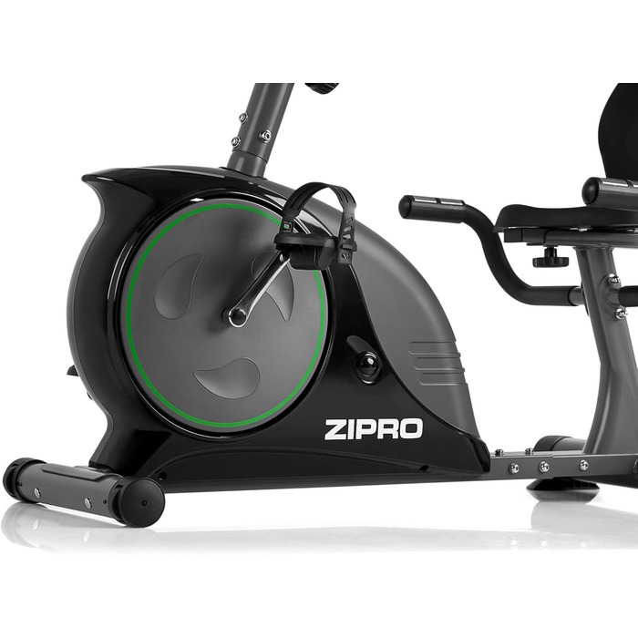 Велотренажер Zipro Easy, магнітний ергометр для дому, до 150 кг, фітнес-велосипед з батарейним живленням