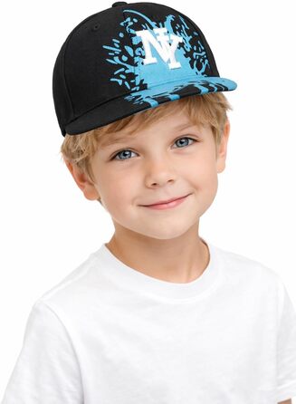 Дитяча кепка SNAPBACK USA J26 для підлітків, бейсболка Trucker, спортивна, колір: NY Splash Blue