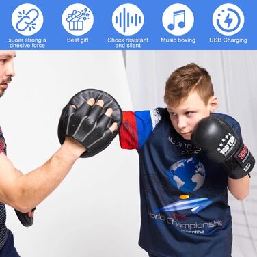 Інтелектуальна музична бокс-машина для настінного монтажу з Bluetooth для домашніх тренувань, декомпресії та боксерських вправ