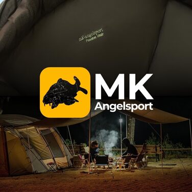 Крісло для риболовлі MK Angelsport 5 Seasons Pro Carpchair – комфортне, розкладне, регульоване по висоті, до 130 кг