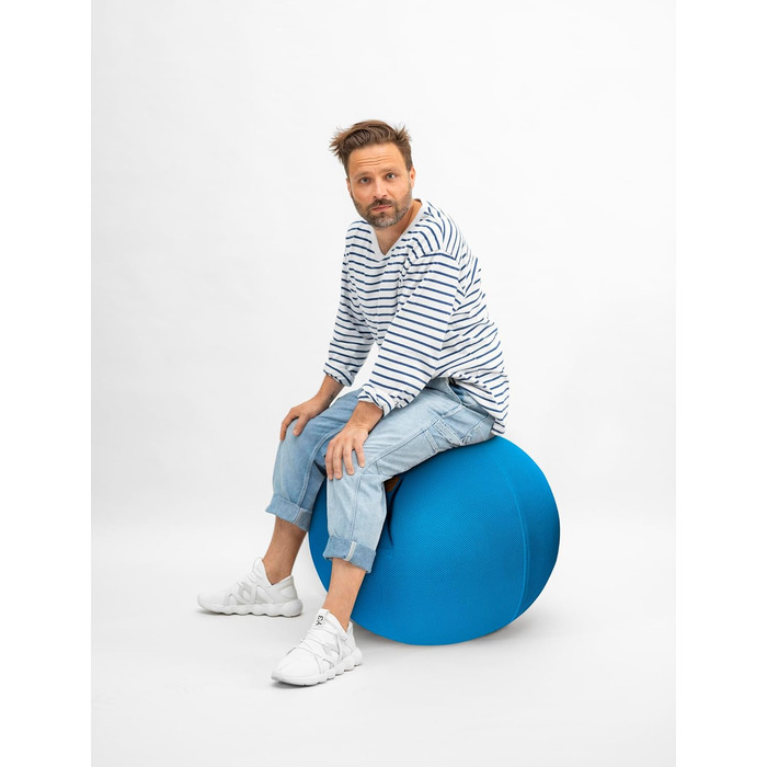Сидячий м'яч Sitzball з сітчастого матеріалу, 65 см