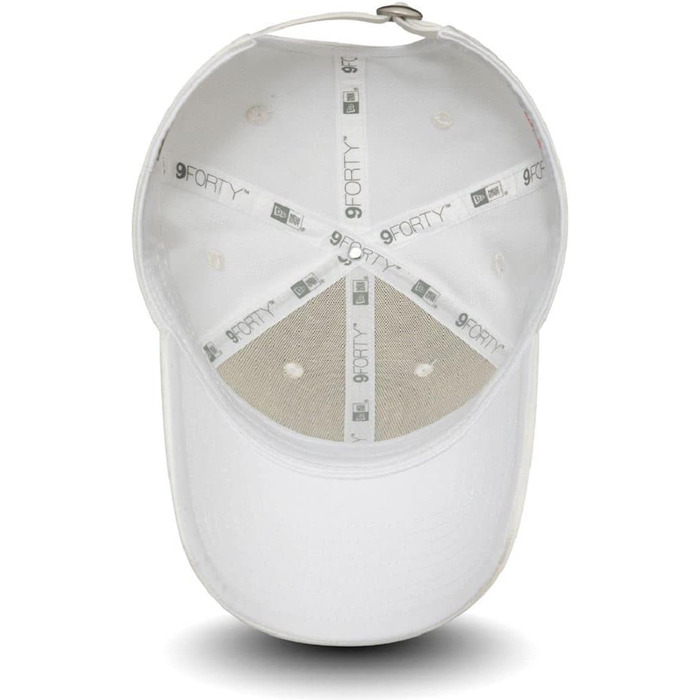 Кепка New Era New York Yankees MLB 9Forty з сатину, біла, регульована, для жінок