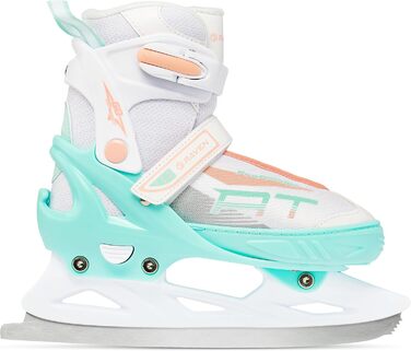 Інлайневі ролики RAVEN Profession 4 в 1 - дитячі та дорослі, регульовані (35-39), білі/м'ятні/помаранчеві