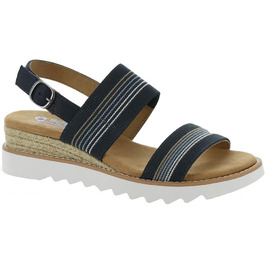 Сандлії Skechers Reggae Slim-Vacay для жінок (39.5 EU, Navy)