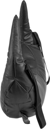 Болгарський мішок GORILLA SPORTS 22,5 кг, 5 ручок, штучна шкіра, чорний – для кросфіту, фітнесу та силових тренувань