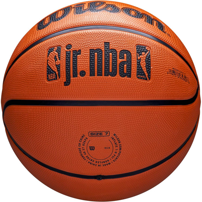 Баскетбольний м'яч Wilson Jr. NBA Drv Plus, розмір 4, коричневий