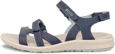 Жіночі сандалії ECCO Cruise II Flat (38 EU, Колір: Синій Marine Ice Flower)