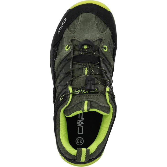 CMP Rigel Low Trekking Shoes Wp - Дитячі трекінгові черевики (40 EU, Kaki Acido)