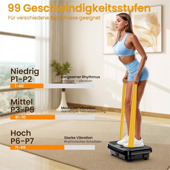 Віброплатформа TISSCARE до 180 кг - професійний фітнес-тренажер для дому. Віброплатформа для лімфодренажу, спалювання жиру та тренувань всього тіла.