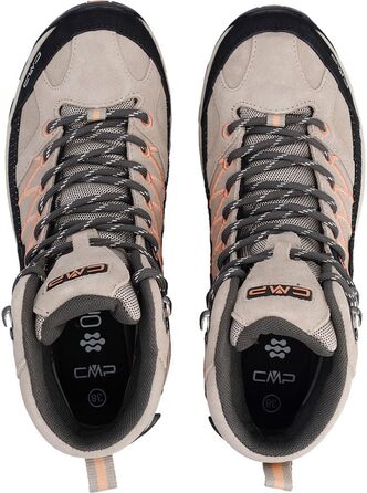 Жіночі трекінгові черевики CMP Rigel Mid Wmn WP, 40 EU, пісочно-лососевий колір