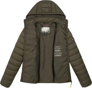 Чоловіча зимова куртка Geographical Norway - тепла, з капюшоном, для активного відпочинку (XXL, KAKI)