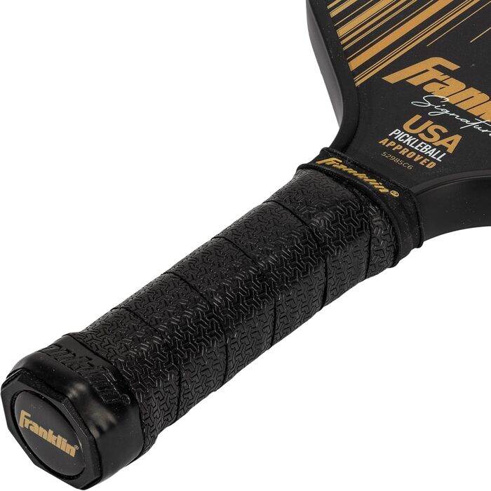 Професійна ракетка для піклболу Franklin Sports Signature Series з MaxGrit-покриттям, турнірна, затверджена USAPA, поліпропіленовий осердя 13 мм + 16 мм