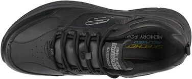Чоловічі кросівки Skechers Vigor 2.0 для тренувань, шкіряні, з устілкою Memory Foam, чорні