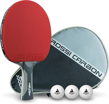 Професійна ракетка для настільного тенісу JOOLA INFINITY CARBON, MEGA CARBON, ROSSI CARBON, ITTF, для досвідчених гравців та змагань