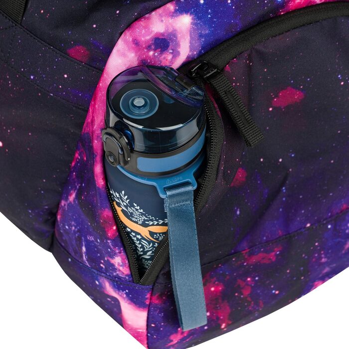 Спортивна сумка Baagl для дітей – стильна дорожня сумка з відділенням для взуття (25 л, Galaxy)