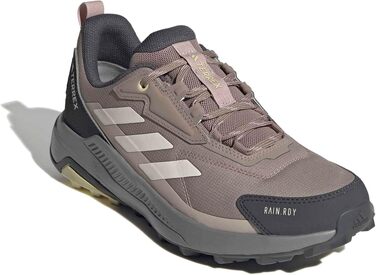 Жіночі трекінгові кросівки adidas Terrex Anylander RAIN.RDY для піших прогулянок, Chalky Brown Wonder White Grey Six, розмір 40 EU