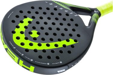 Плечевий ракетка для падел-тенісу HEAD Zephyr UL 2023 (чорний/жовтий), унісекс, для дорослих