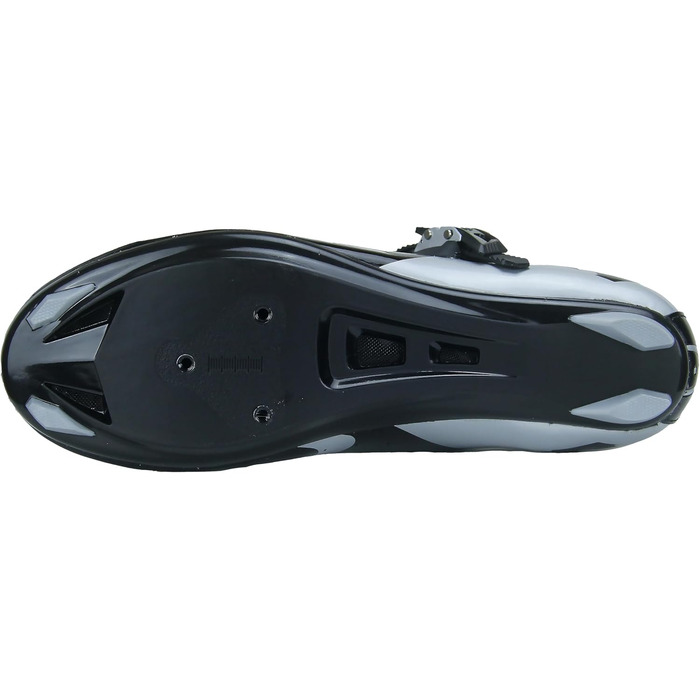 Велосипедні шкарпетки Msport для шосе, дихаючі велотуфлі для чоловіків/жінок, 40 EU, чорний колір