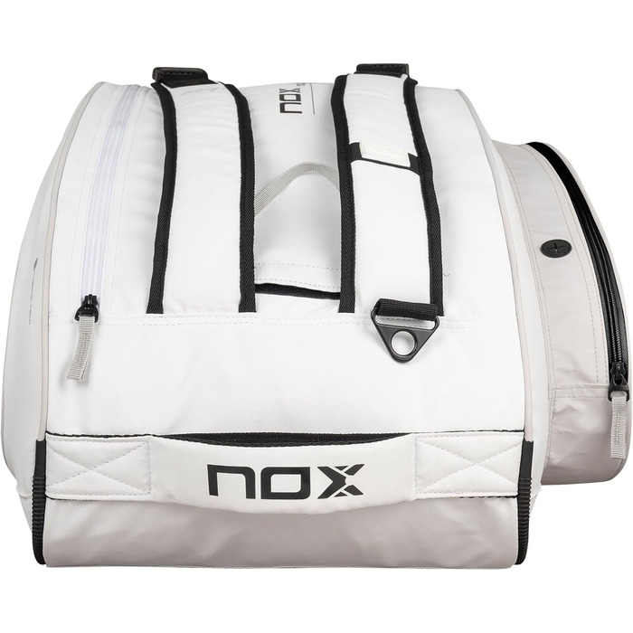 Сумка для падел Nox ML10 Team Bpml10tewhgr Біла - Професійна сумка для ракет та аксесуарів