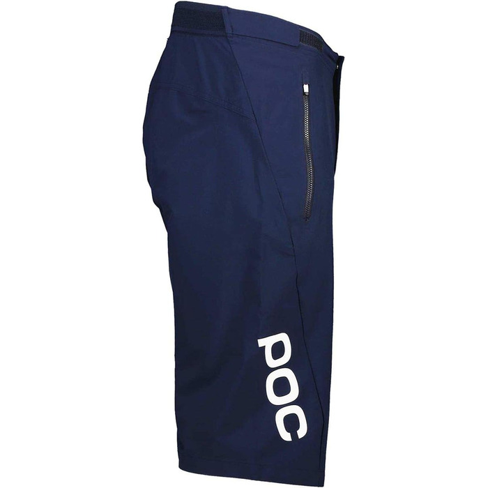 Чоловічі шорти для ендуро POC Essential Enduro Shorts — легкі MTB шорти для трейлів з водовідштовхувальним покриттям DWR та стрейч-тканиною, Turmaline Navy, XS