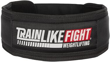 TRAINLIKEFIGHT – Пояс для важкої атлетики та фітнесу, підтримка попереку, для функціональних тренувань і підняття ваги