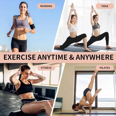 FENIXFIT обтяжувачі на щиколотки та зап'ястя для жінок, набір 2 шт, для фітнесу, силових тренувань, бігу, йоги, пілатесу