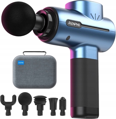 Перкусійний масажер для глибокого пропрацювання м'язів та тканин Renpho R3