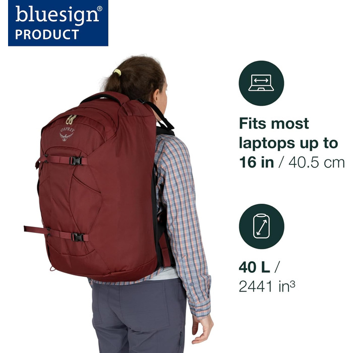 Жіночий рюкзак Osprey Fairview 40 літрів для подорожей