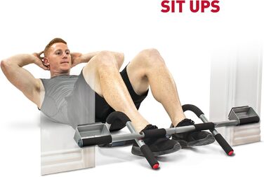 Турнік для дому Perfect Fitness Multi Pro, універсальний, білий